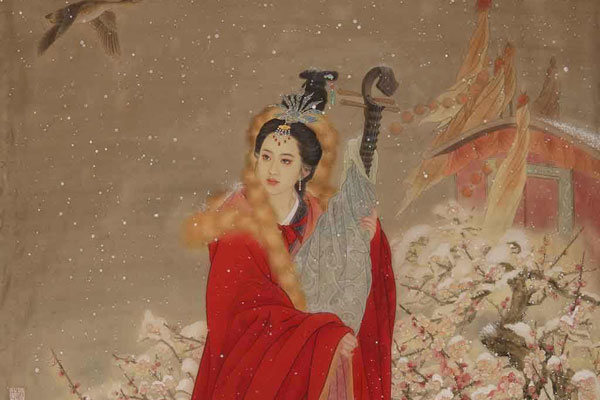 李白《于阗采花》